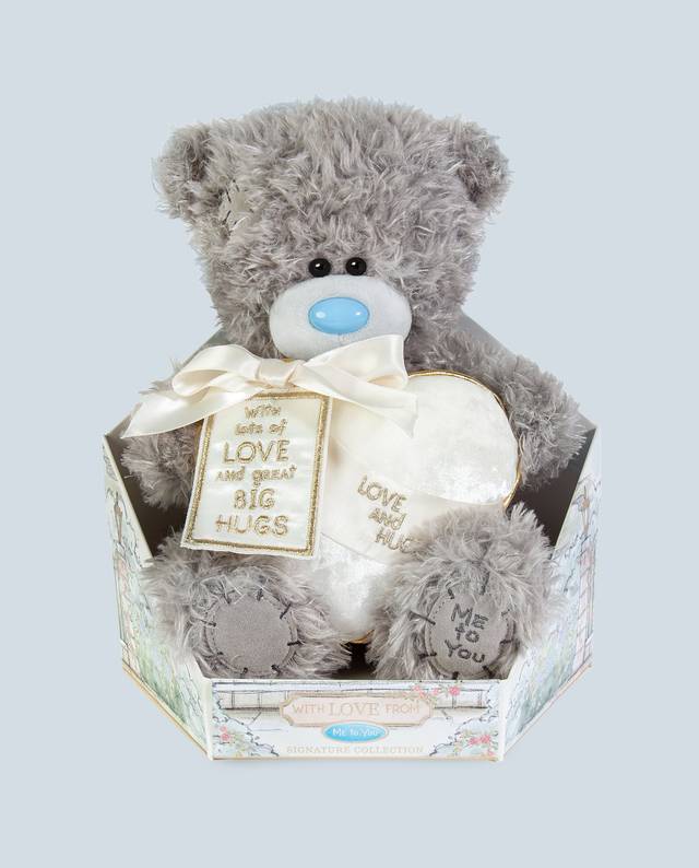 Targa Decorativa In Legno Me To You Tatty Teddy - Con Scritta Ispirazionale 'Le Piccole Cose Sono Grandi Avventure'