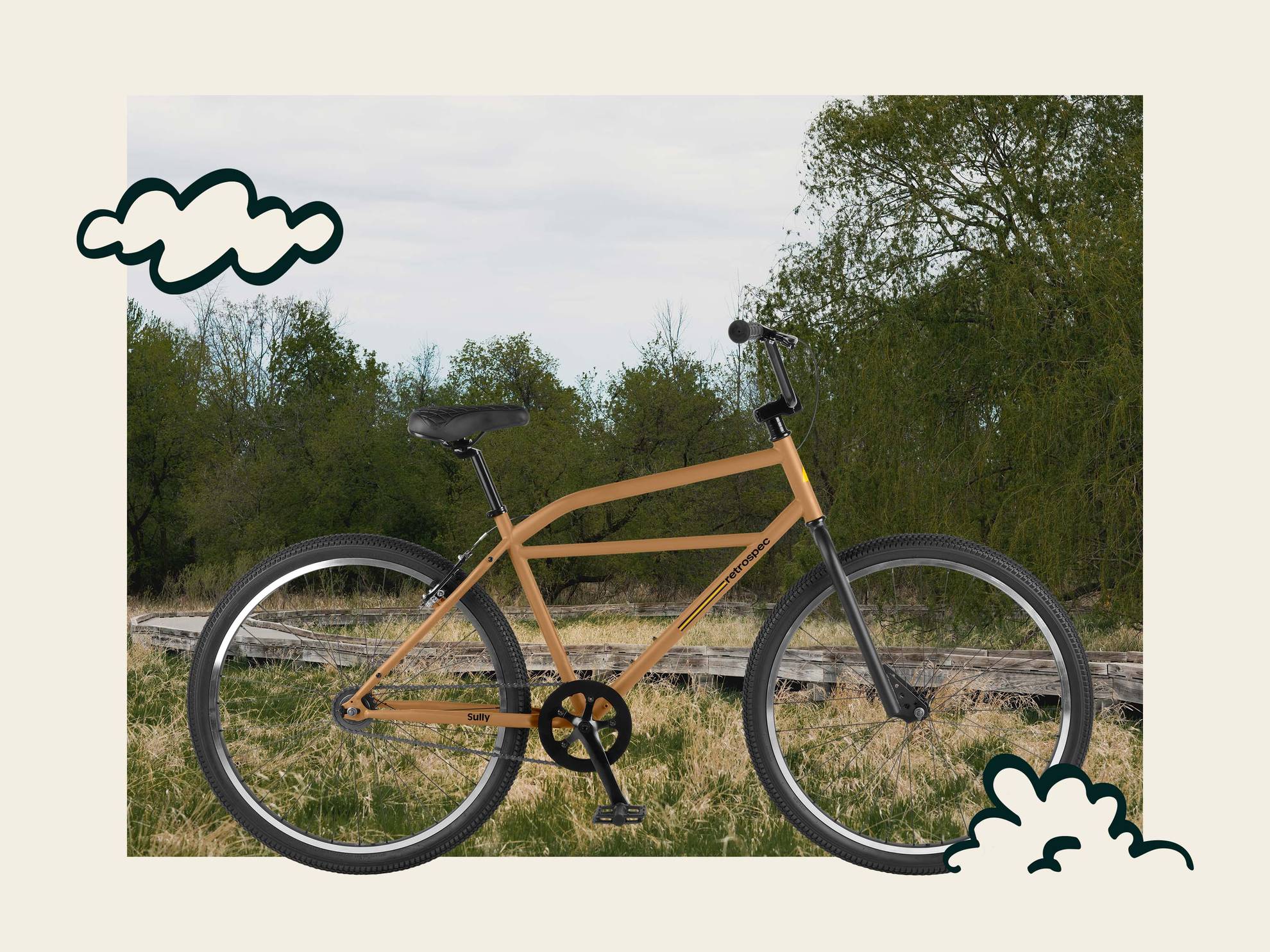 Sully Klunker Bike Single Speed | Retrospec