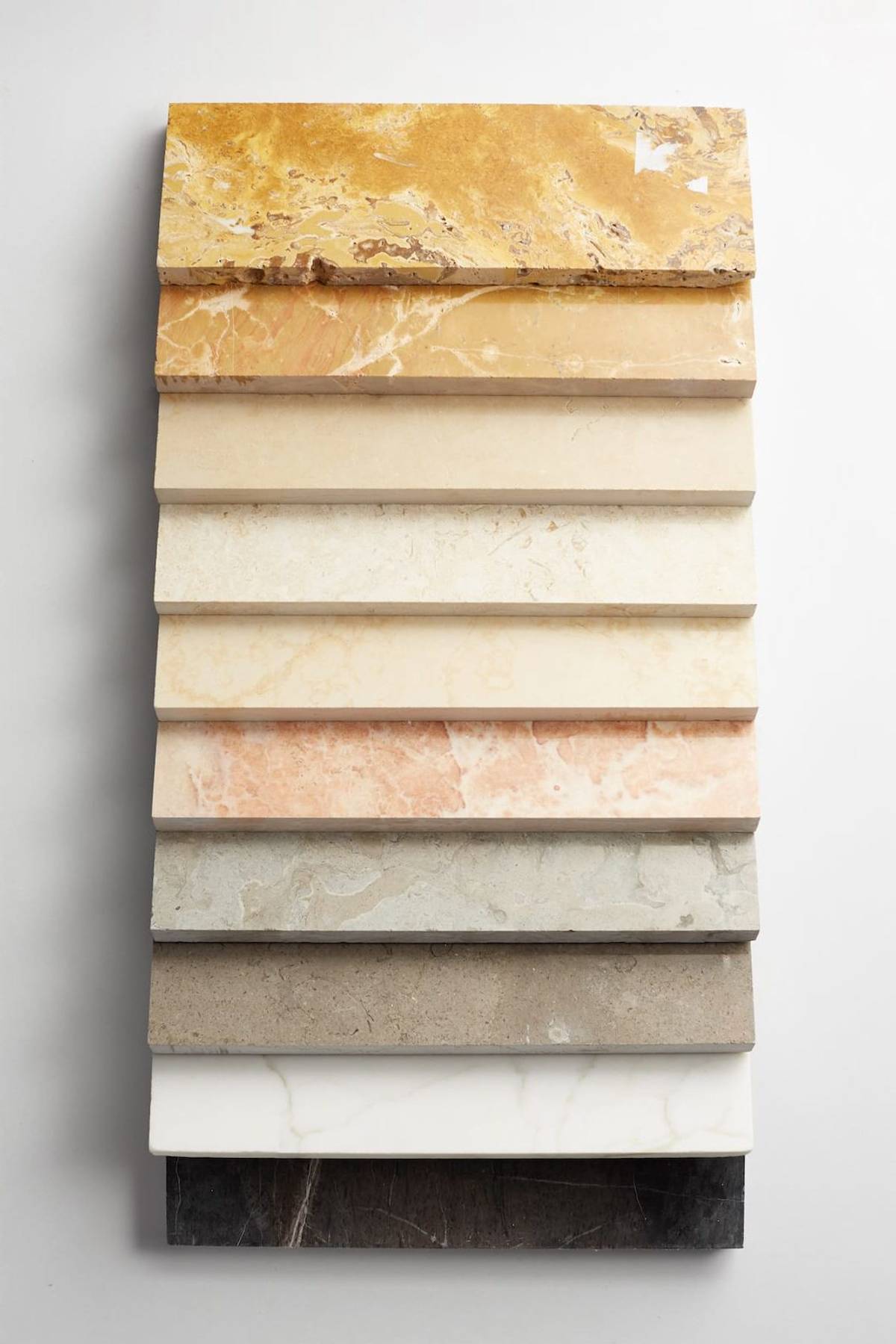 clé tile | strata linea | stone plank | four inch (bundle)