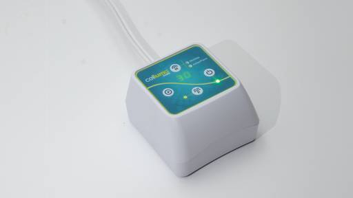 The new battery-powered Celluma HOME has start/pause/resume capability and a treatment timer.