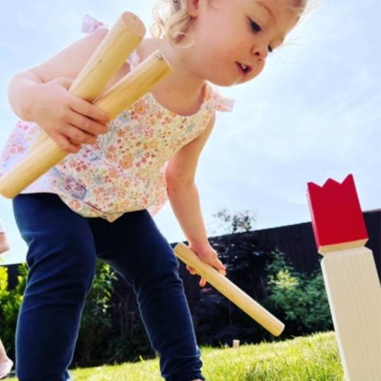 Kubb Outdoor Game - Garden Games for All Ages