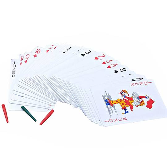 Luxury Cribbage Set - Cribbage Board & Cards
