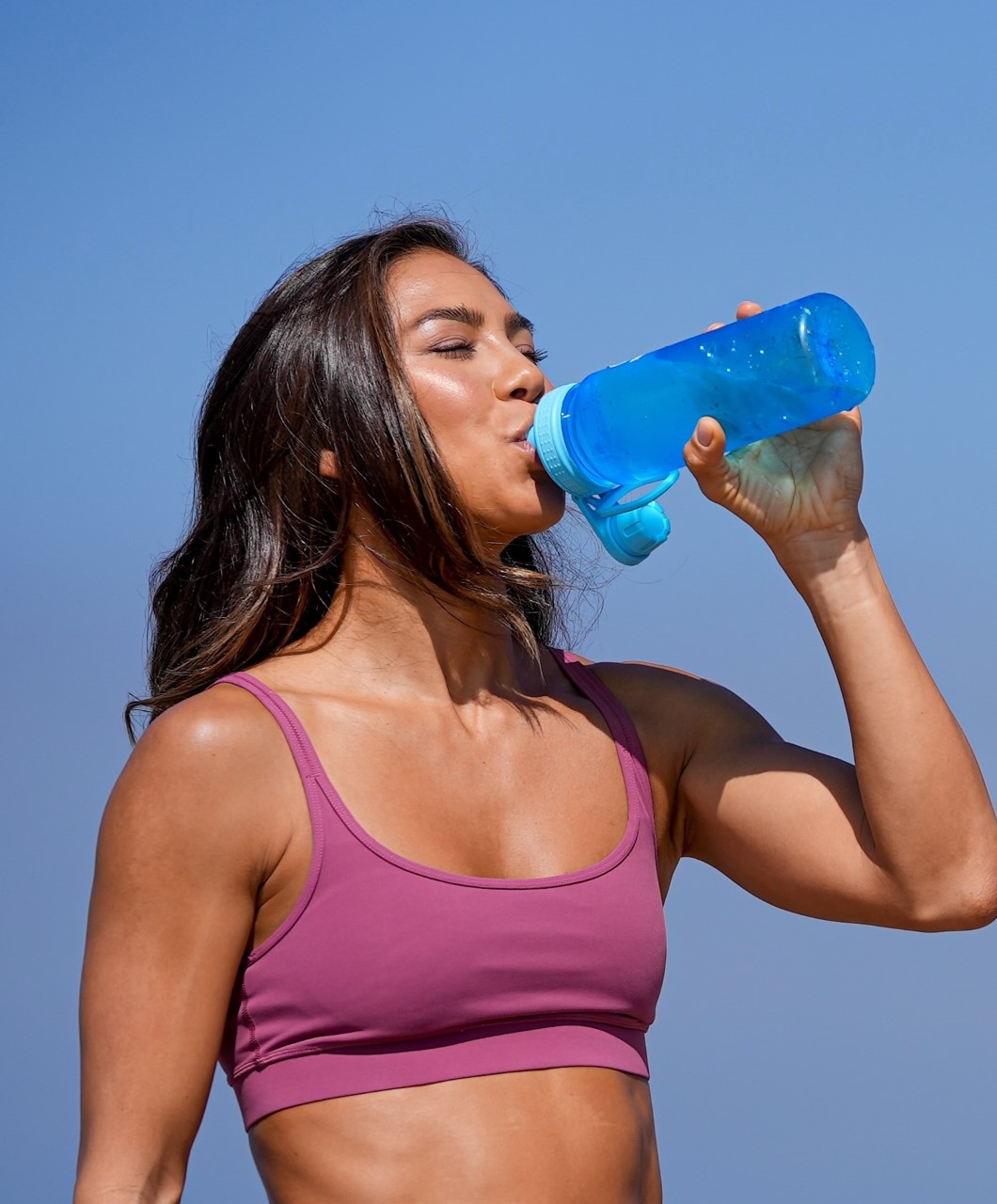 Tritan Motivational Water Bottle with Straw Lid – Takeya USA