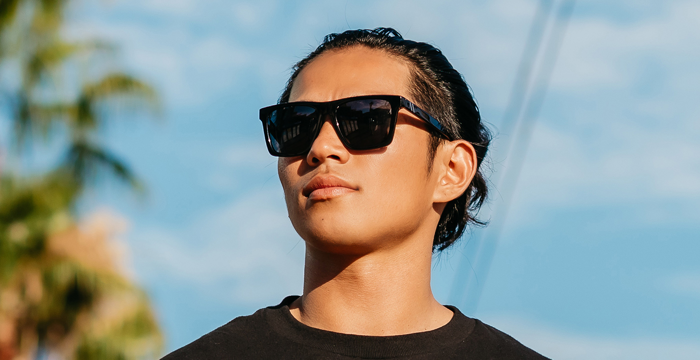 Blackjacket Polarized Sunglasses - Black Lensse with Black Frames 