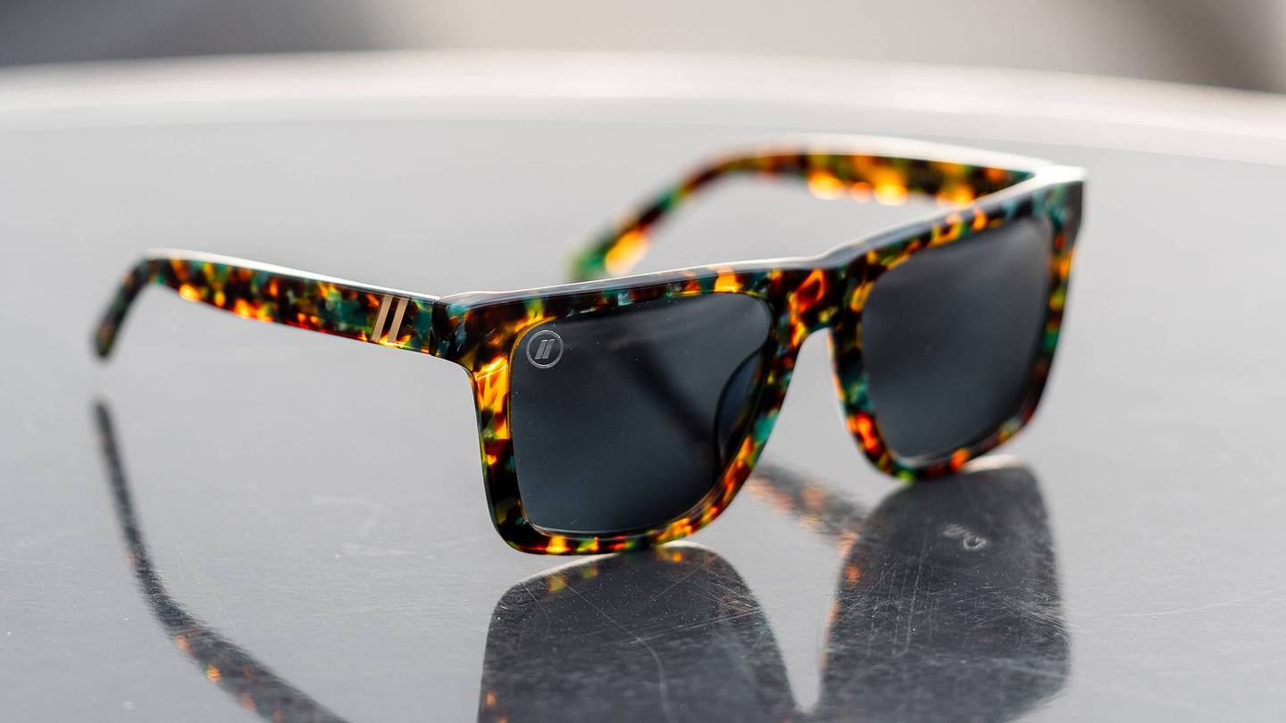 Stone Breaker Polarized Sunglasses - Green, Teal, Orange & Gold ...