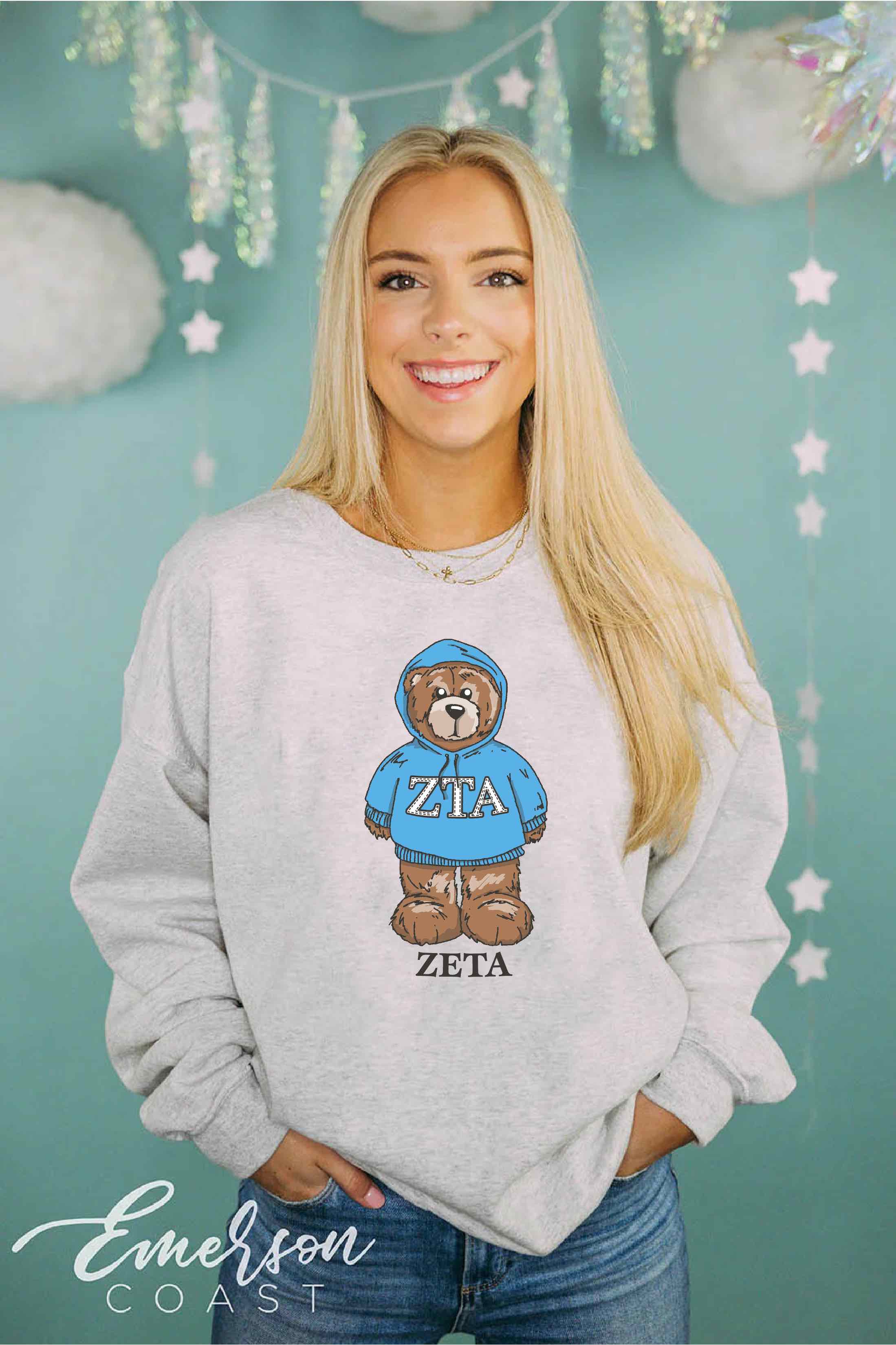 Sorority 2025 corded sweatshirt