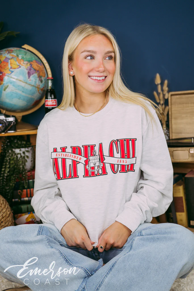 Custom 2025 greek sweatshirts