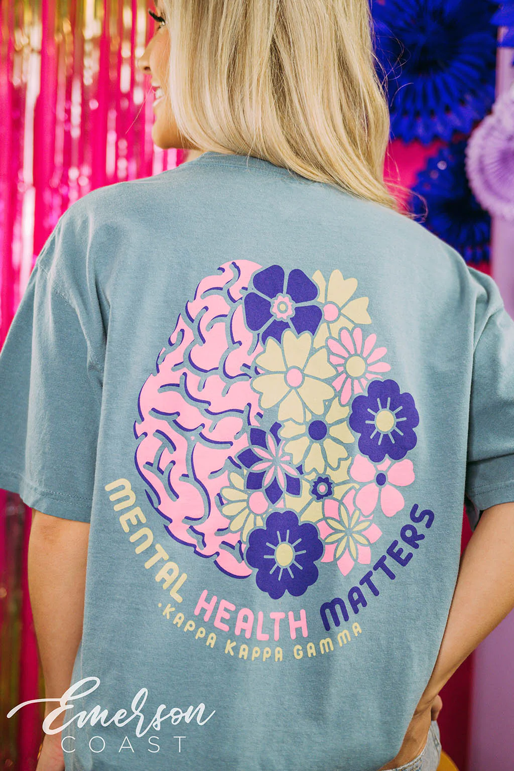 Kappa Kappa Gamma Custom Sorority T shirt Designs Emerson Coast