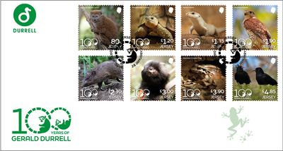 100 Years of Gerald Durrell: Conservation first day cover