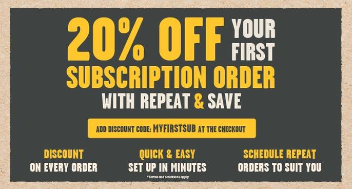 Repeat & Save