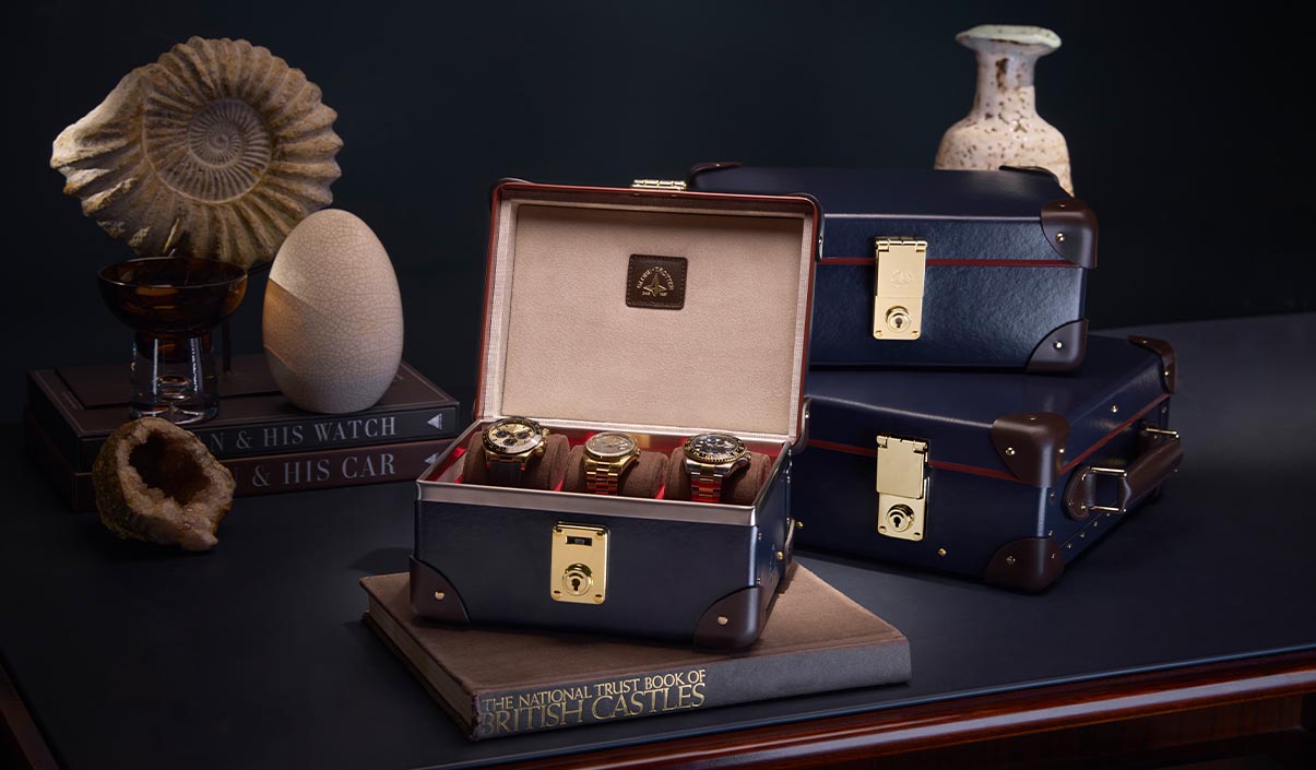 Globe-Trotter Watch Case Collection