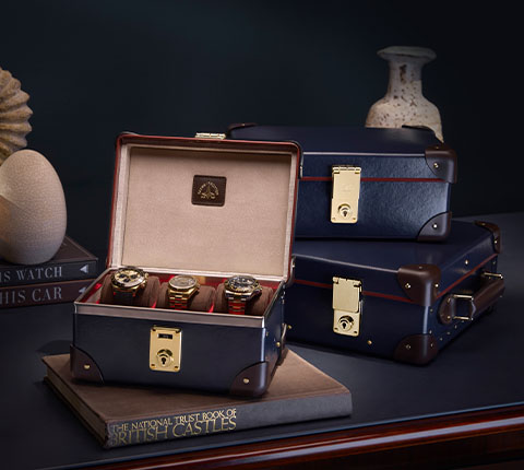 Globe-Trotter Watch Case Collection