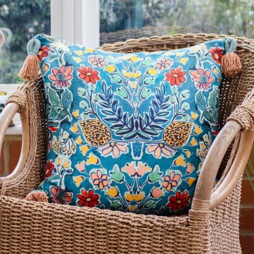 floral. Cushions
