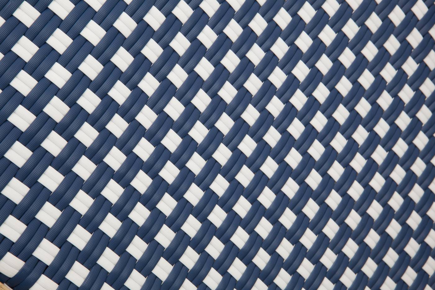 St Tropez Round Table Double Weave Navy