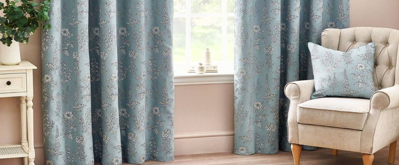 Blue Curtains