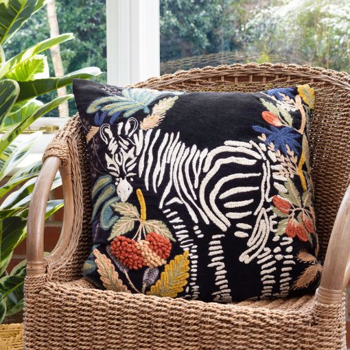 zebra. Animal Cushions