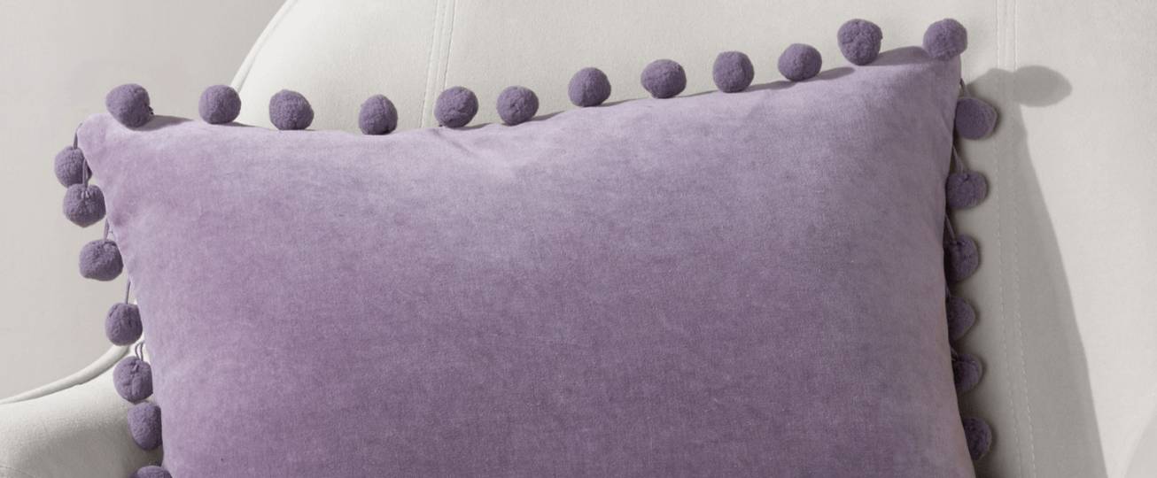 Purple Cushions
