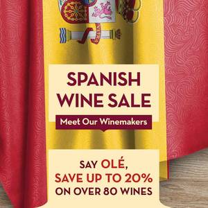 7419 O'Briens P1 Spanish Wine Sale Offer Block 1000x1000 Folder