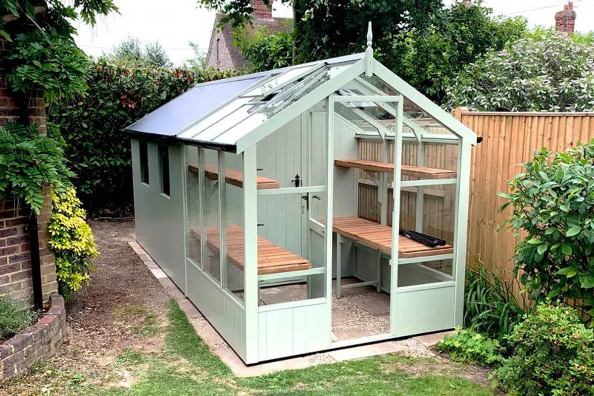 Kingfisher Combination greenhouse