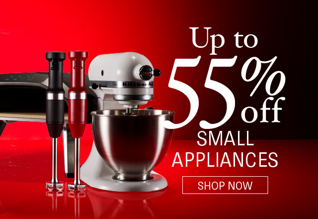 Up to 55% Off<br>Small Appliances