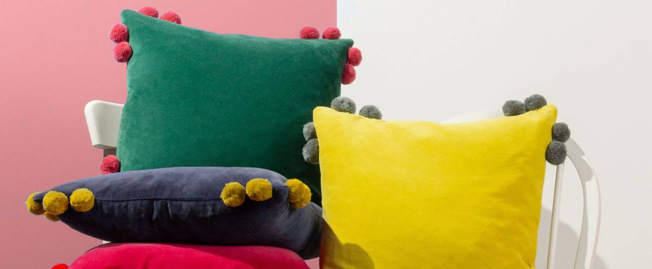 Pom Pom Cushions