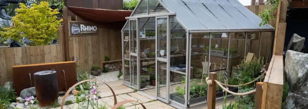 Rhino Greenhouses at Chelsea Flower Show 2023