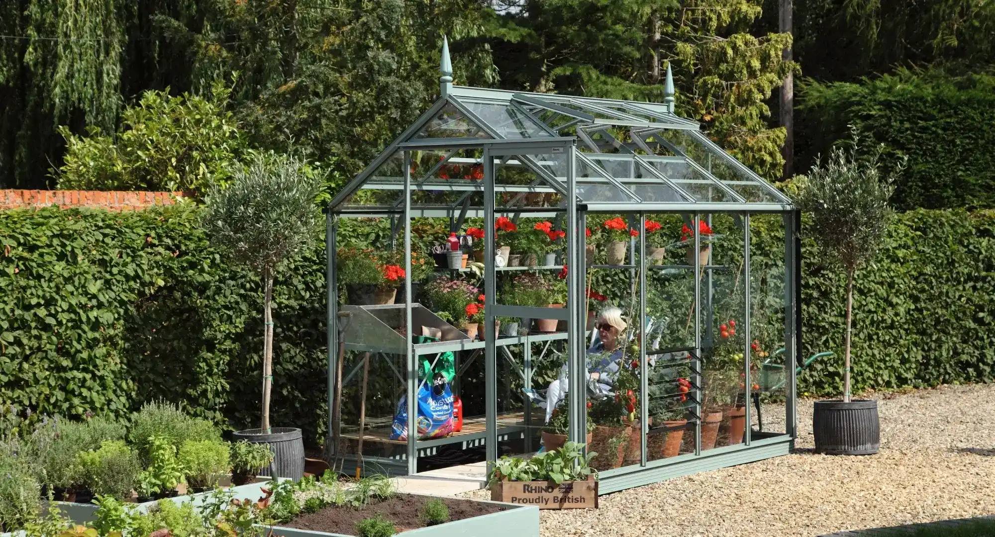 6x8 Greenhouses For Sale Rhino Greenhouses Direct