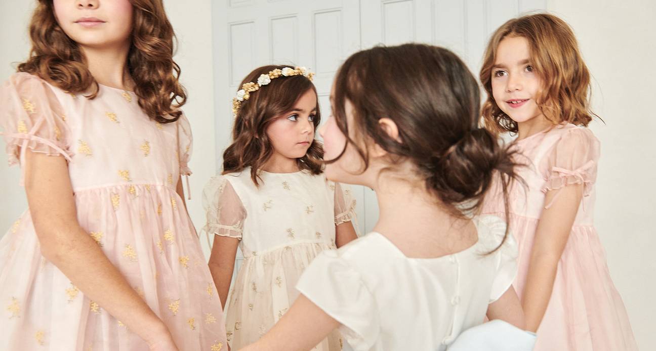 Girls Special Occasion & Party Dresses | La Coqueta Kids Girls Special Occasion & Party Dresses | La Coqueta Kids