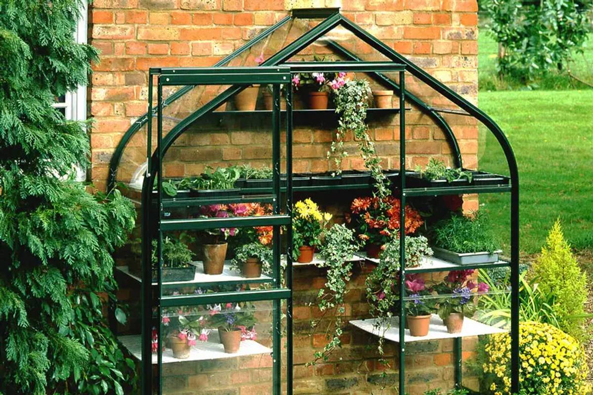 Supreme wall garden greenhouse