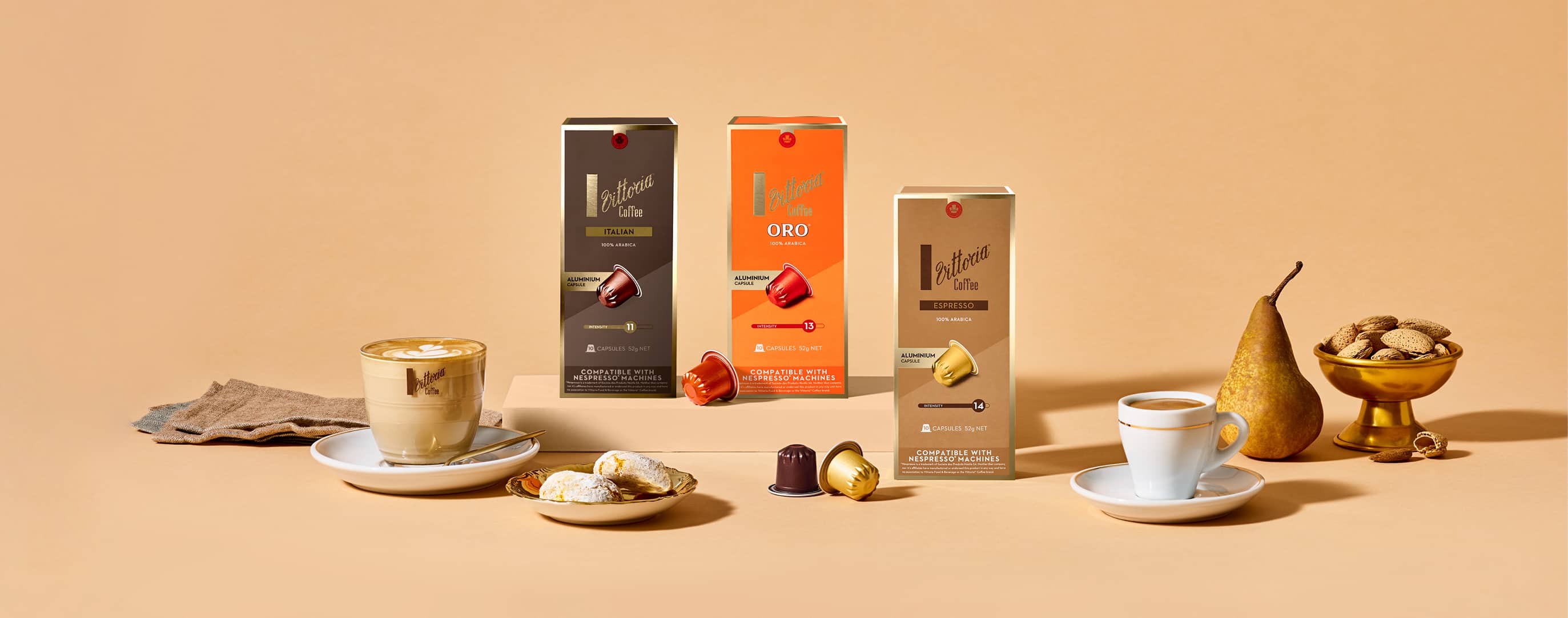 Compatible coffee pods outlet
