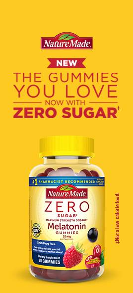 Zero Sugar‡ Melatonin Extra Strength 5 Mg Gummies