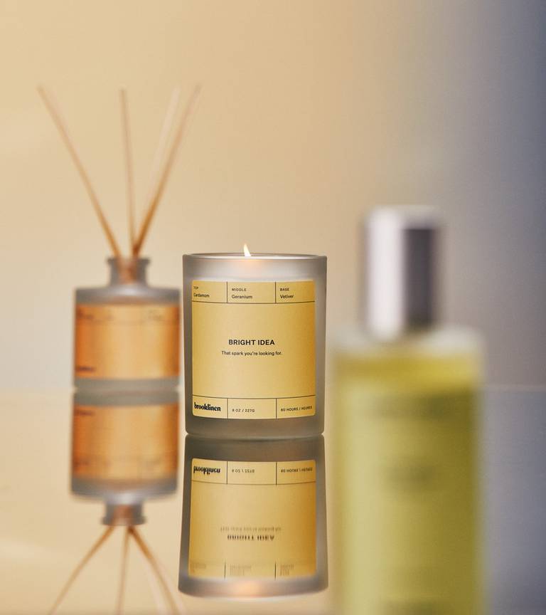 Brooklinen Candle and Diffuser