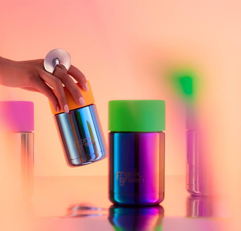 Chrome Reusable Cups Bottles Frank Green Australia Chrome Reusable Cups Bottles Frank Green Australia