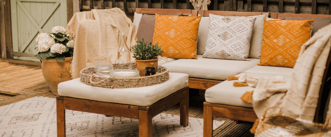 Outdoor Cushions + Covers