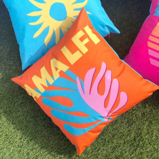 bright. Outdoor Cushions + Covers