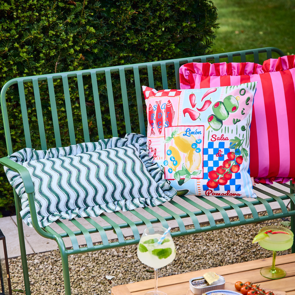 Patterned Outdoor Cushions