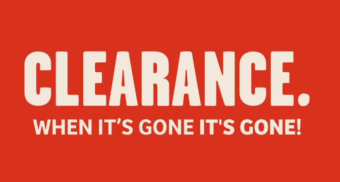 Clearance Items