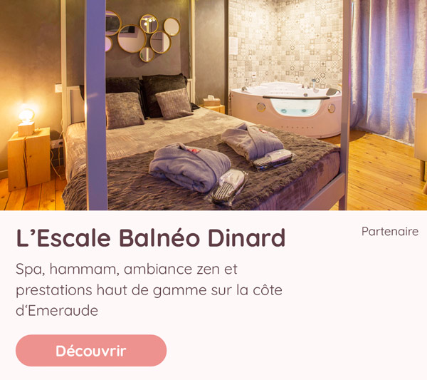l'escale balneo dinard jacuzzi privatif love room