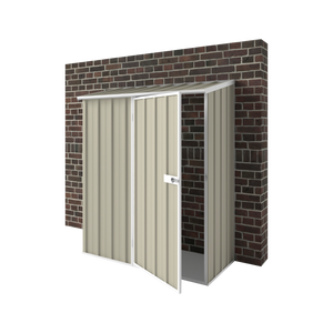 Flat Roof Garden Shed 1.5m (w) x 0.78m (d) - Classic