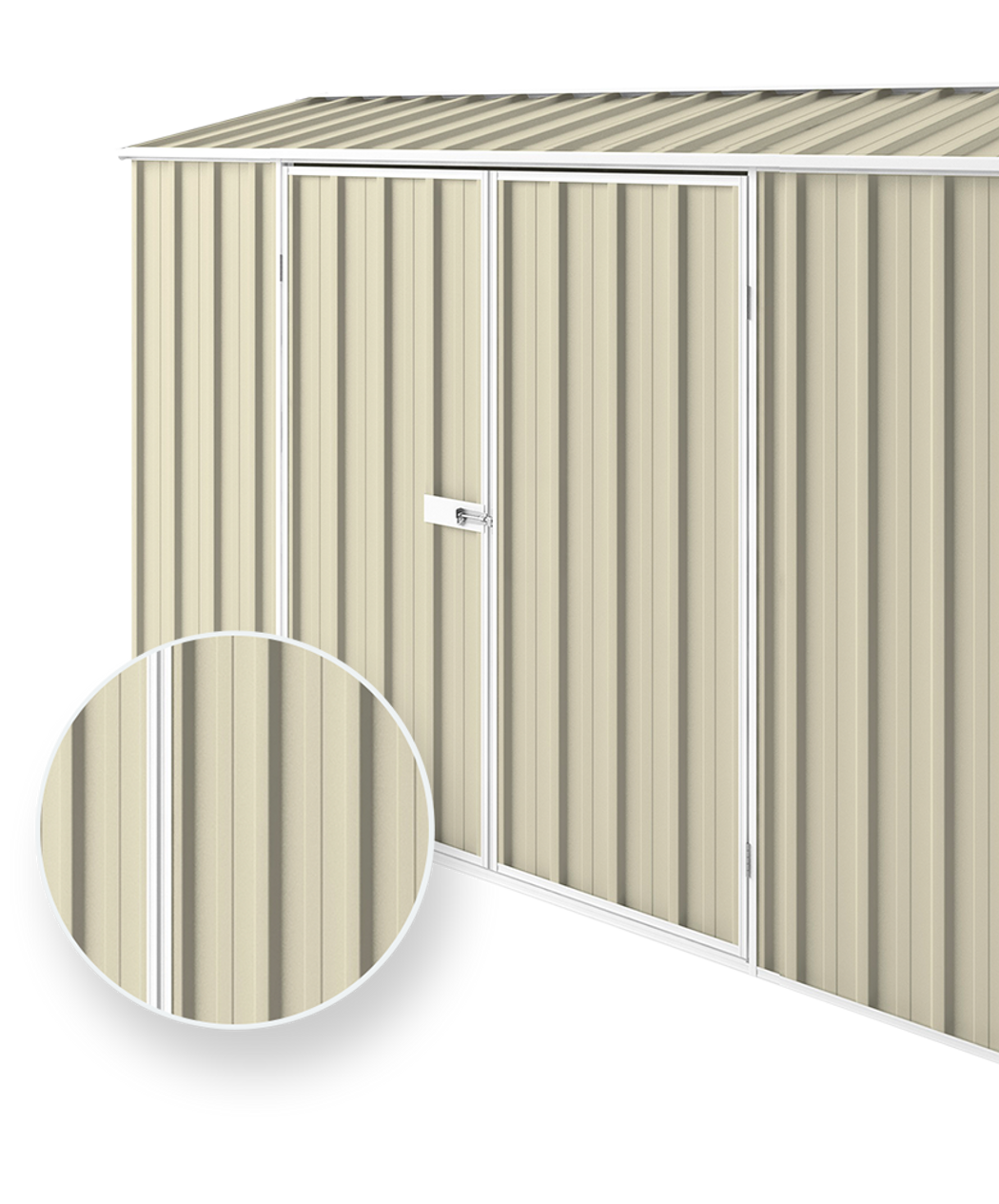 EasyShed Gable Roof Garden Shed 2.25m (w) x 1.5m (d) Classic