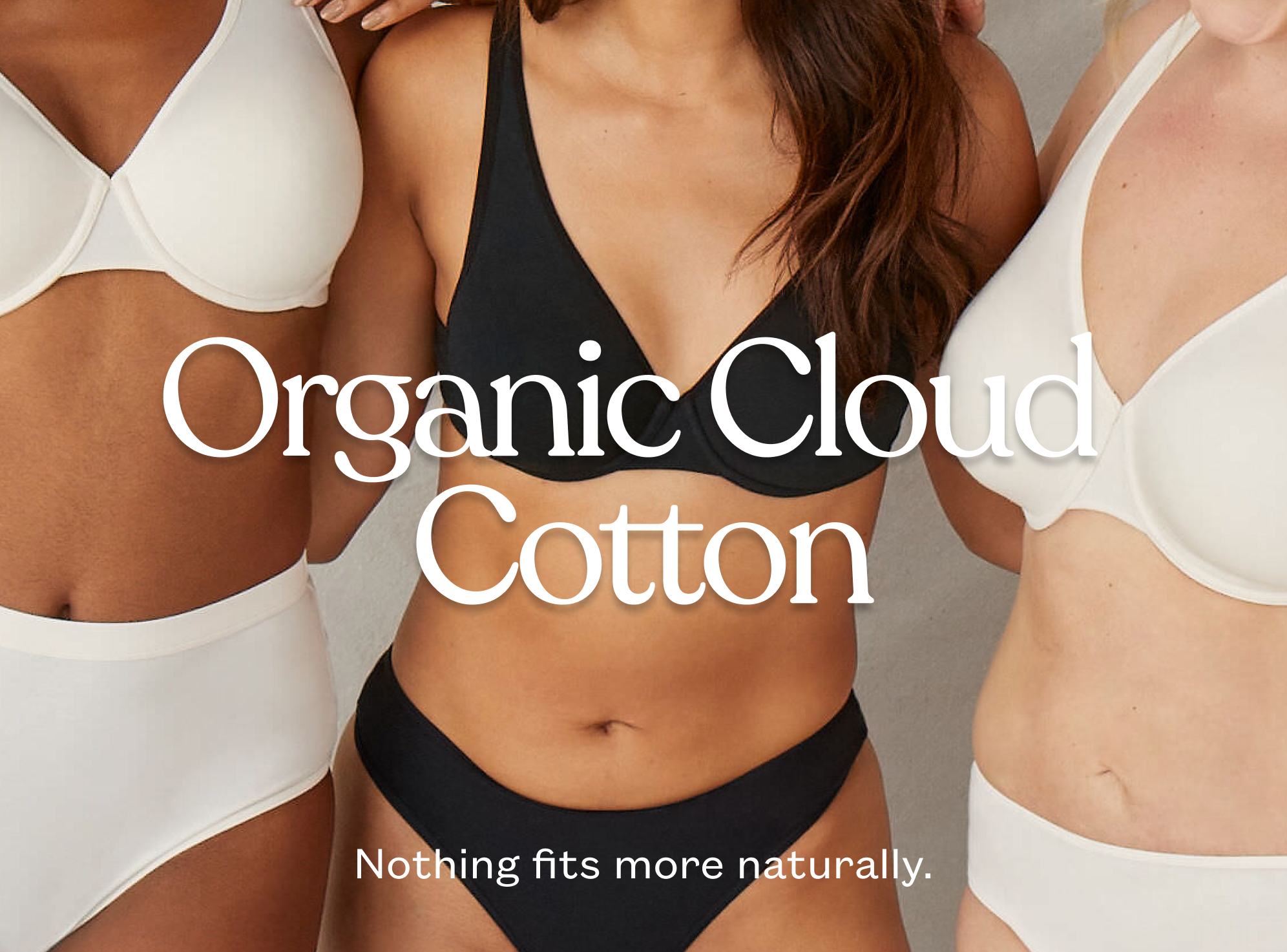 Organic Cloud Cotton Shelf Bra Tank