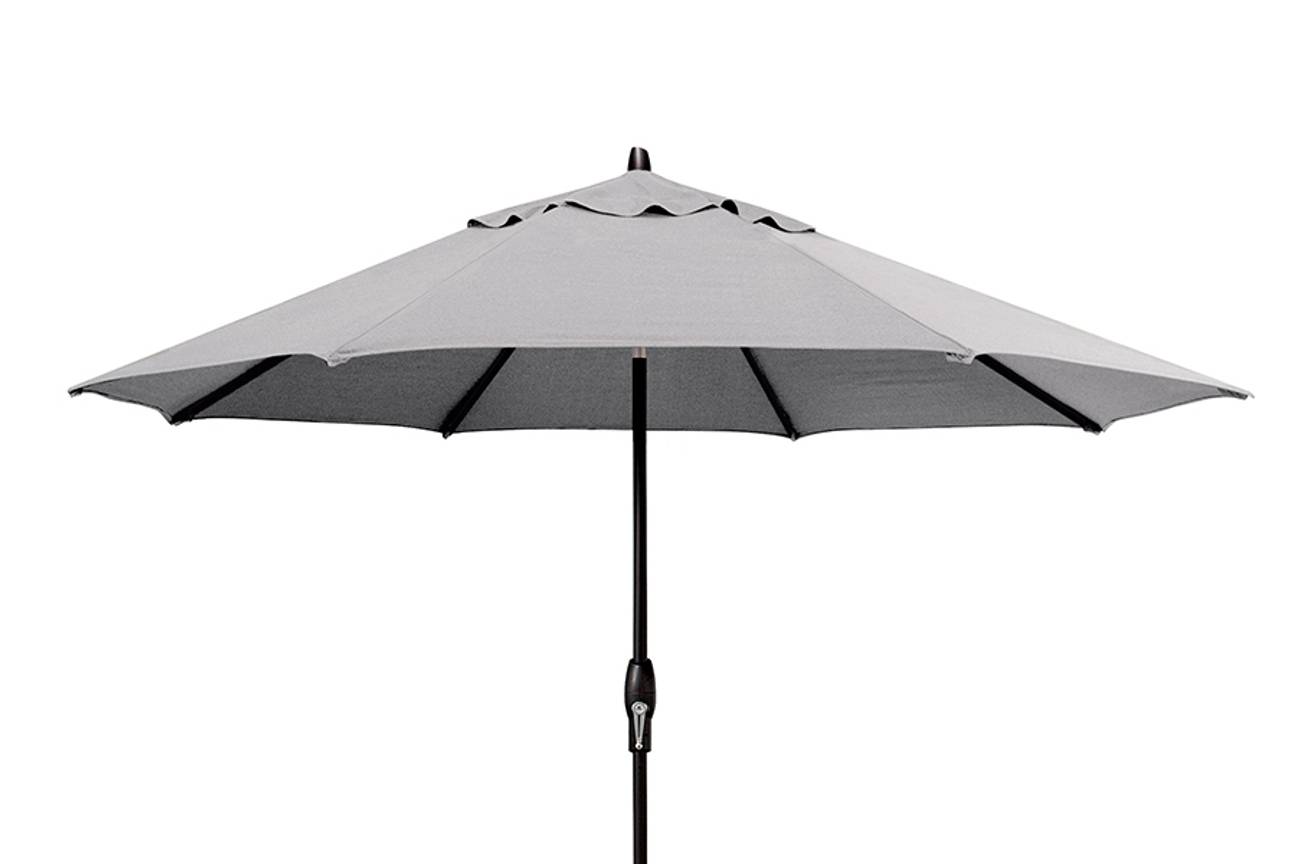 grey patio umbrella cover Premium 9' Safety stitches and binding along the edges ensure durability PURPLE LEAF Superior Patio Umbrella