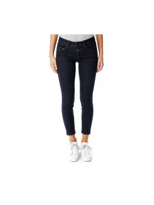Baker Cropped Slim Fit Mid Waist Jeans