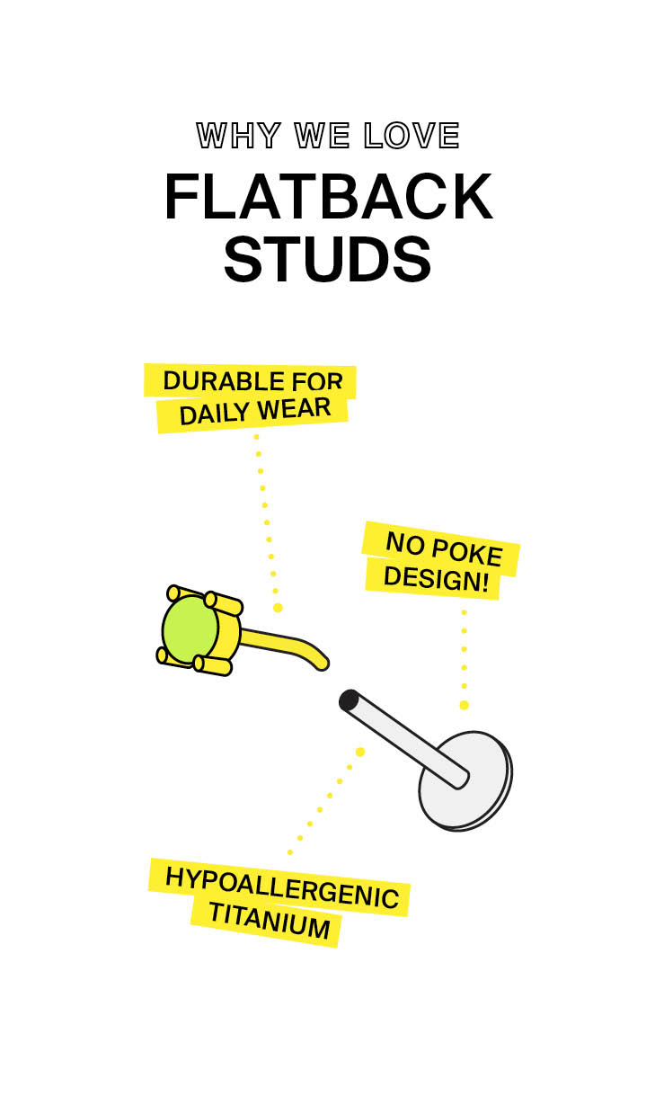 Why we love flatback studs