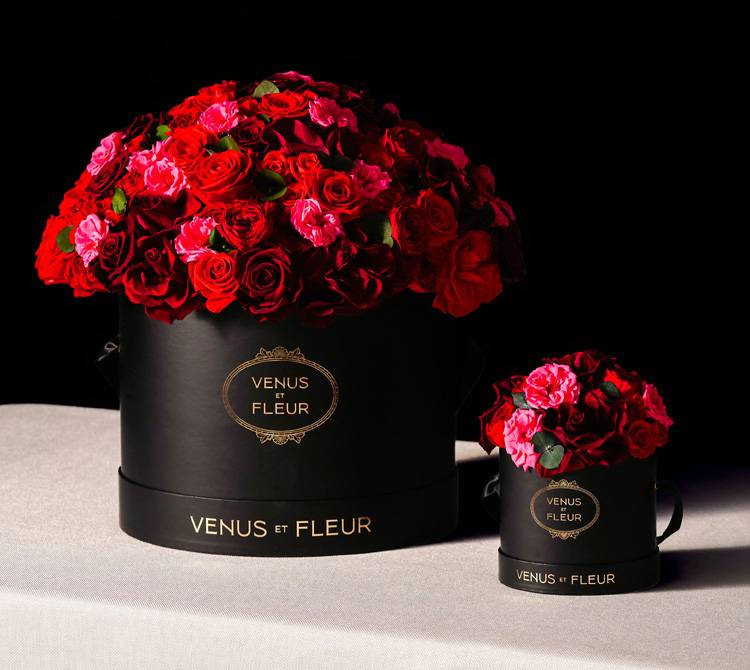 Luxury Dome Roses & Centerpiece Arrangements - Venus et Fleur®