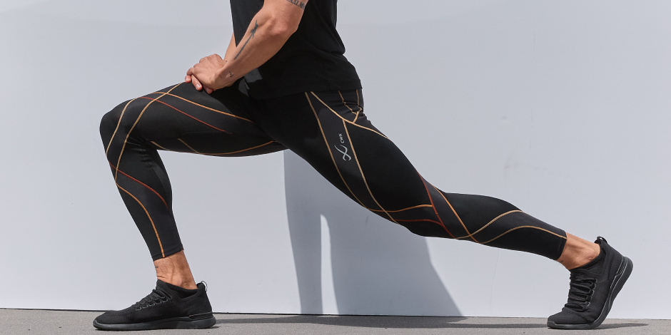 Legging de compression vert Girlfriend Collective en solde