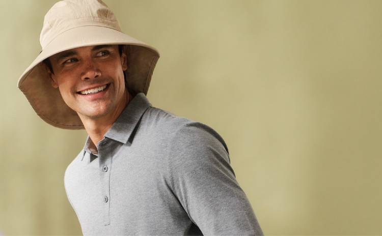 Shop Men's Sun Hats with Rear Flap for Neck Protection Online – Solbari