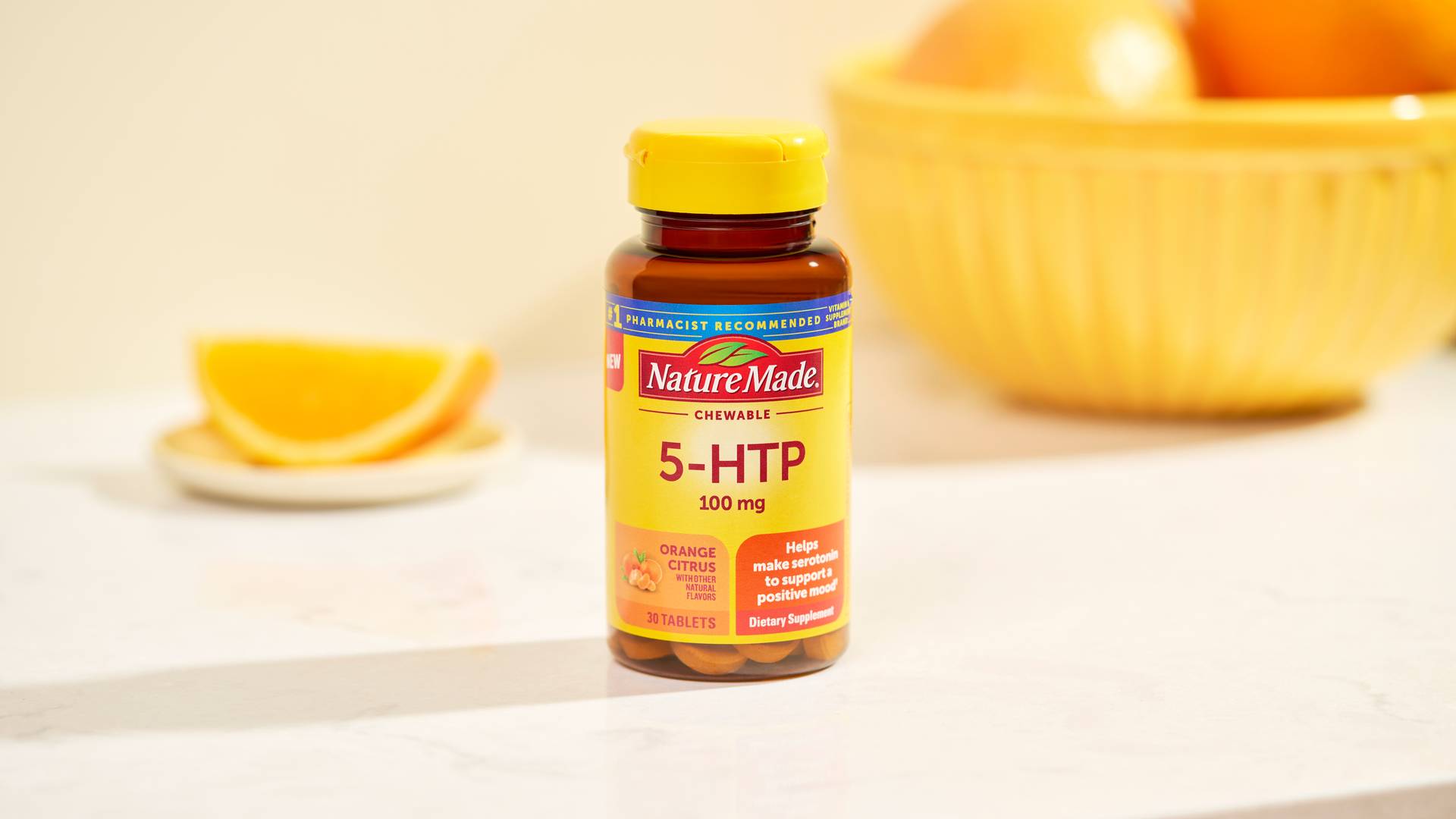 Buy 5 HTP Supplements Online from Nature Made® for Mood Support†