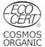 Certified under the Cosmos Organic standard