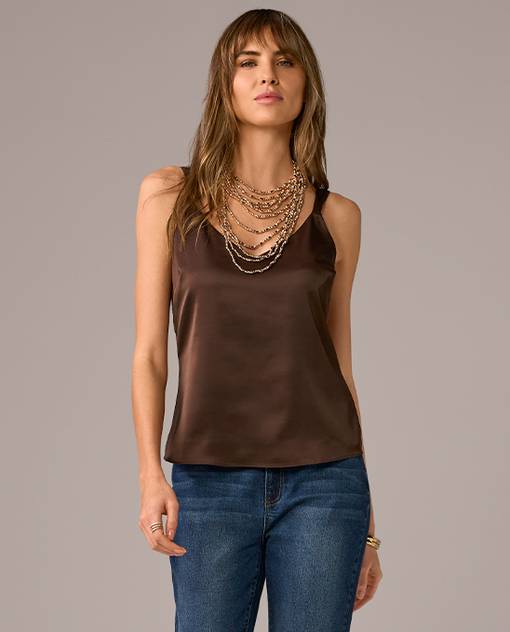 Chocolate tank top